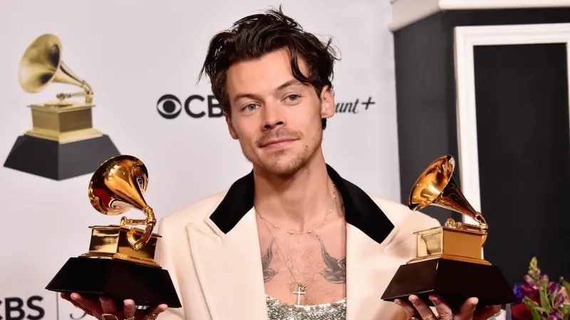 Harry Styles Poised to Make Grammys History — and Leave Bruno Mars & Ed Sheeran Behind
