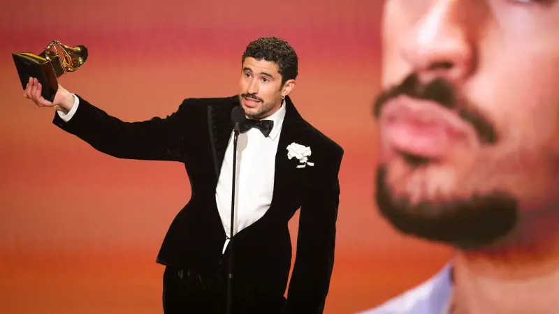 Was Bad Bunny Wearing a Bulletproof Vest at the 2026 Grammy Awards?