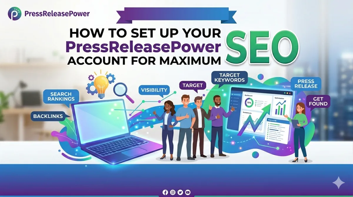 How to Set Up Press Release Power Account for Maximum SEO
