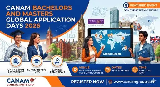 Canam Bachelors and Masters Global Application Days 2026