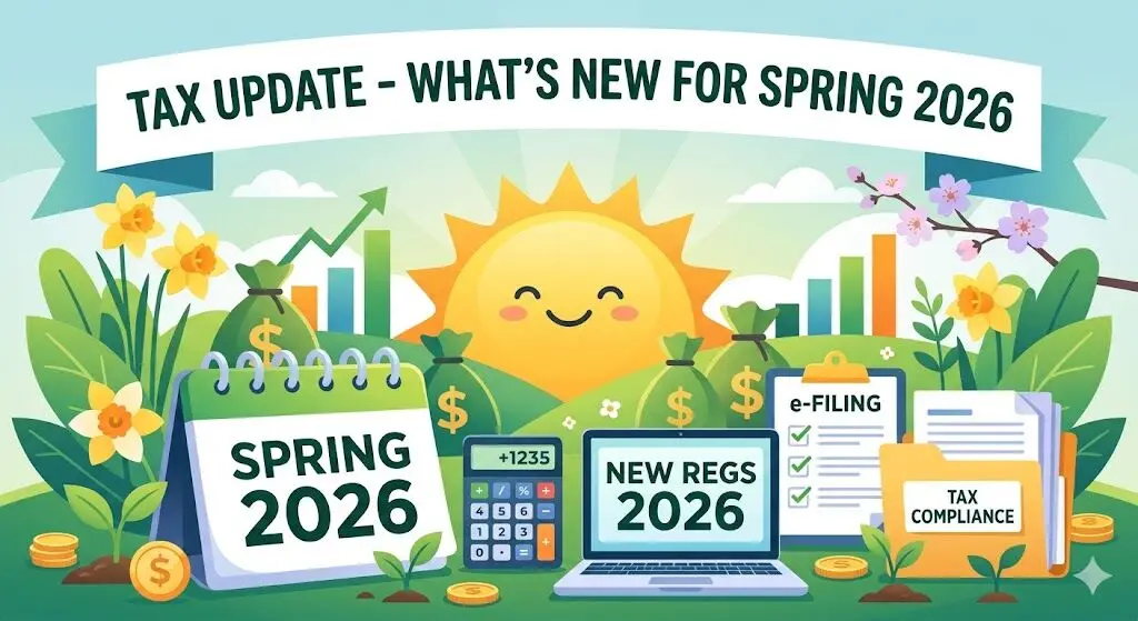 Tax Update - What's New for Spring 2026