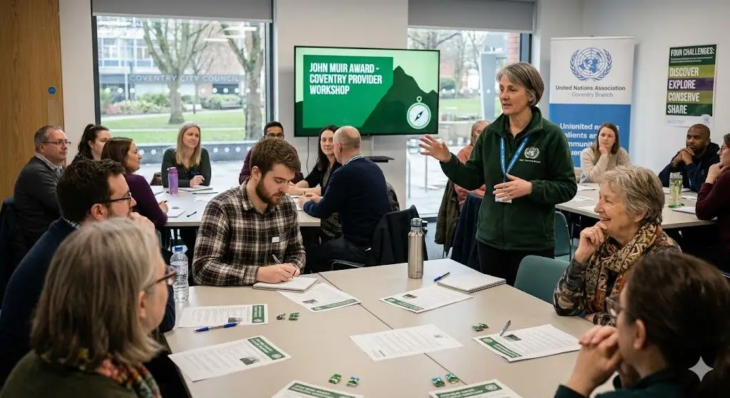 John Muir Award - Coventry Provider Workshop