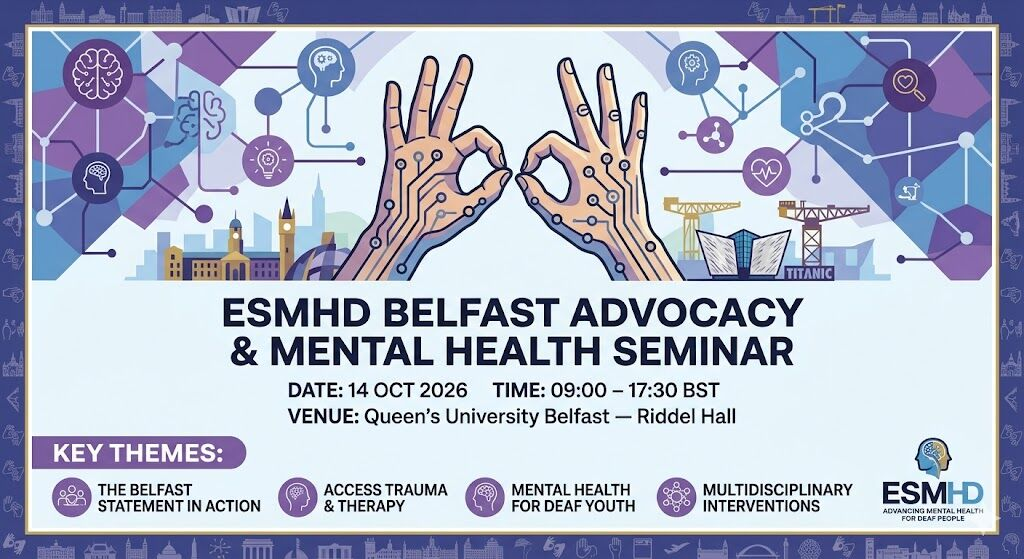 ESMHD Belfast Advocacy & Mental Health Seminar