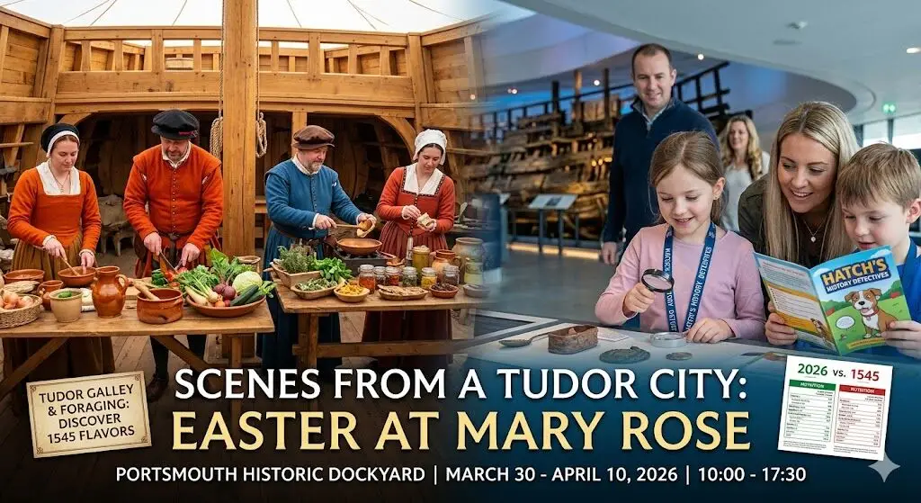 Scenes from a Tudor City: Easter at Mary Rose