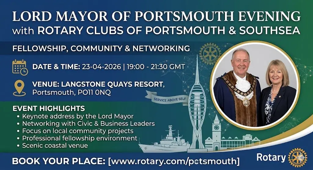 Lord Mayor of Portsmouth Evening with Rotary