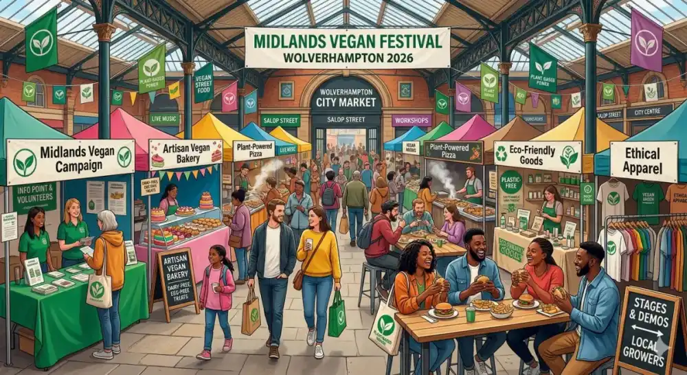 Midlands Vegan Festival Wolverhampton 2026