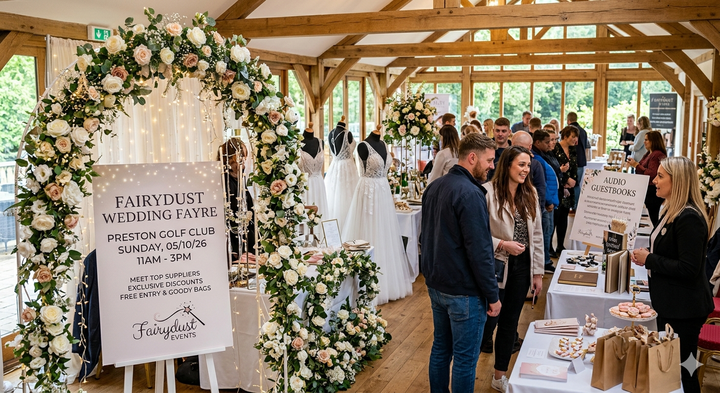 Fairydust Wedding Fayre at Preston Golf Club