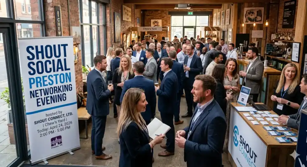 Shout Social Preston Networking Evening