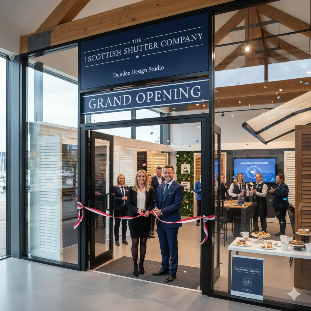 The Scottish Shutter Company Grand Studio Launch