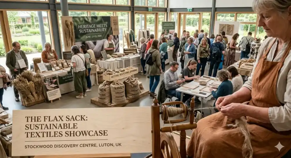 The Flax Sack Sustainable Textiles Showcase