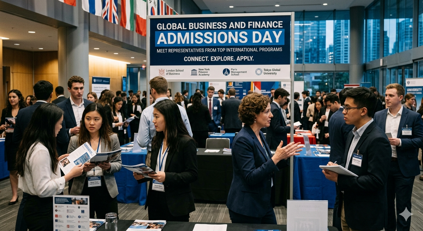 Global Business and Finance Admissions Day