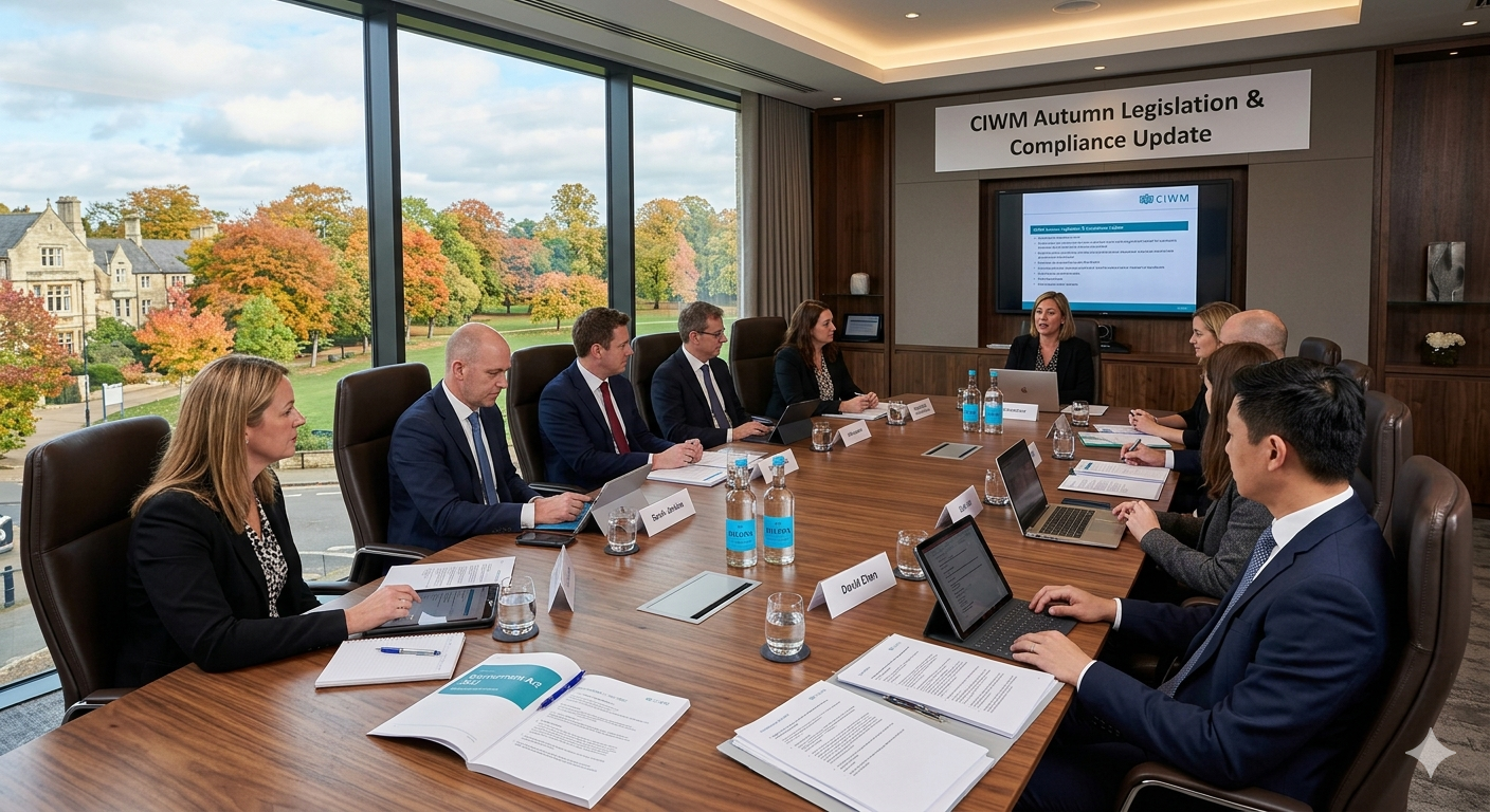 CIWM Autumn Legislation and Compliance Update