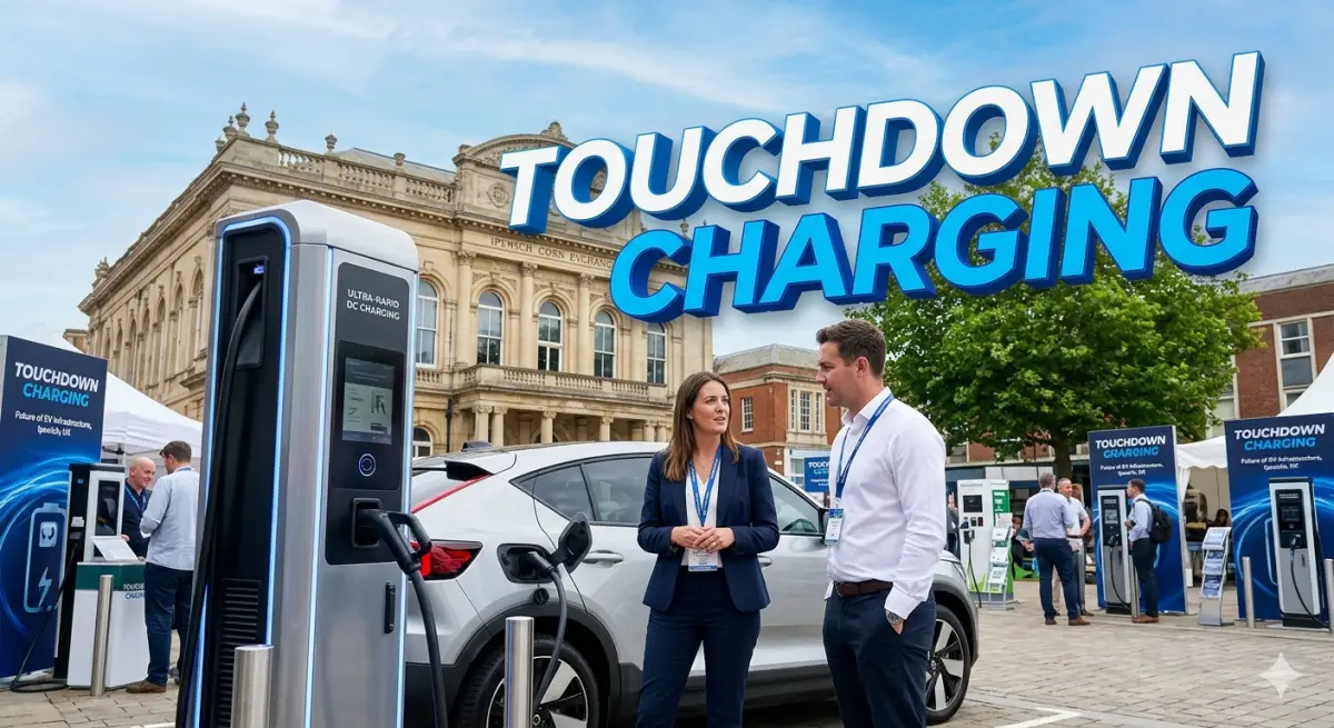 Touchdown Charging The Future of EV Infrastructure