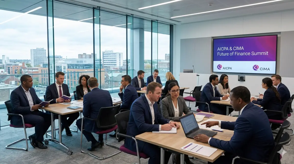 AICPA and CIMA Future of Finance Summit Slough