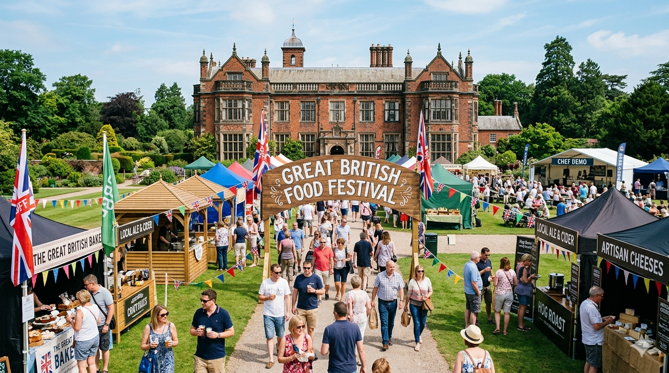 Great British Food Festival Arley Hall