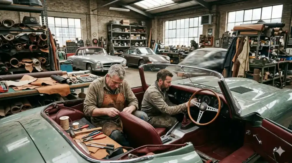 Classic Car Interior Restoration Workshop