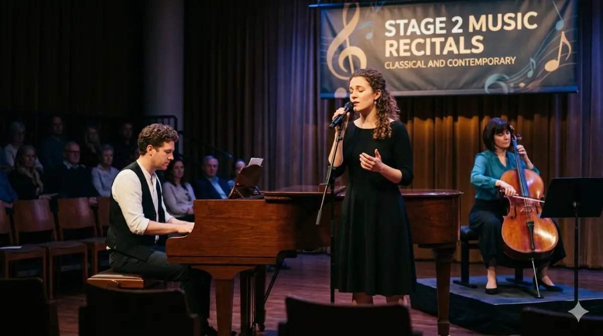 Stage 2 Music Recitals Classical and Contemporary