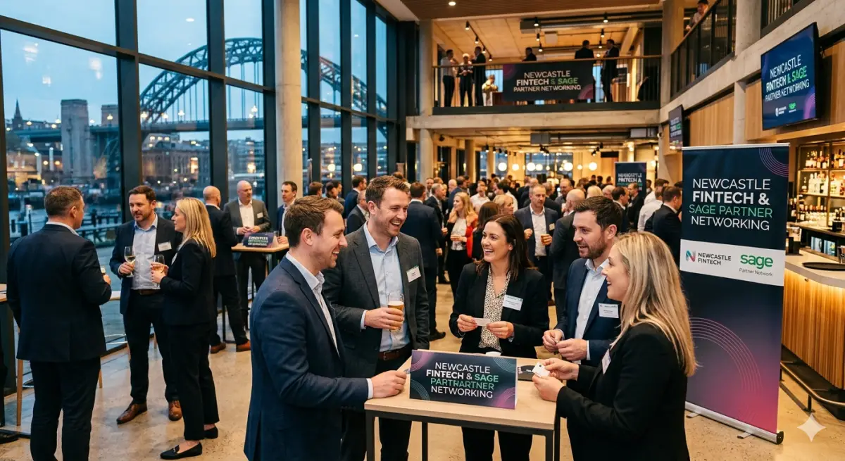 Newcastle Fintech and Sage Partner Networking