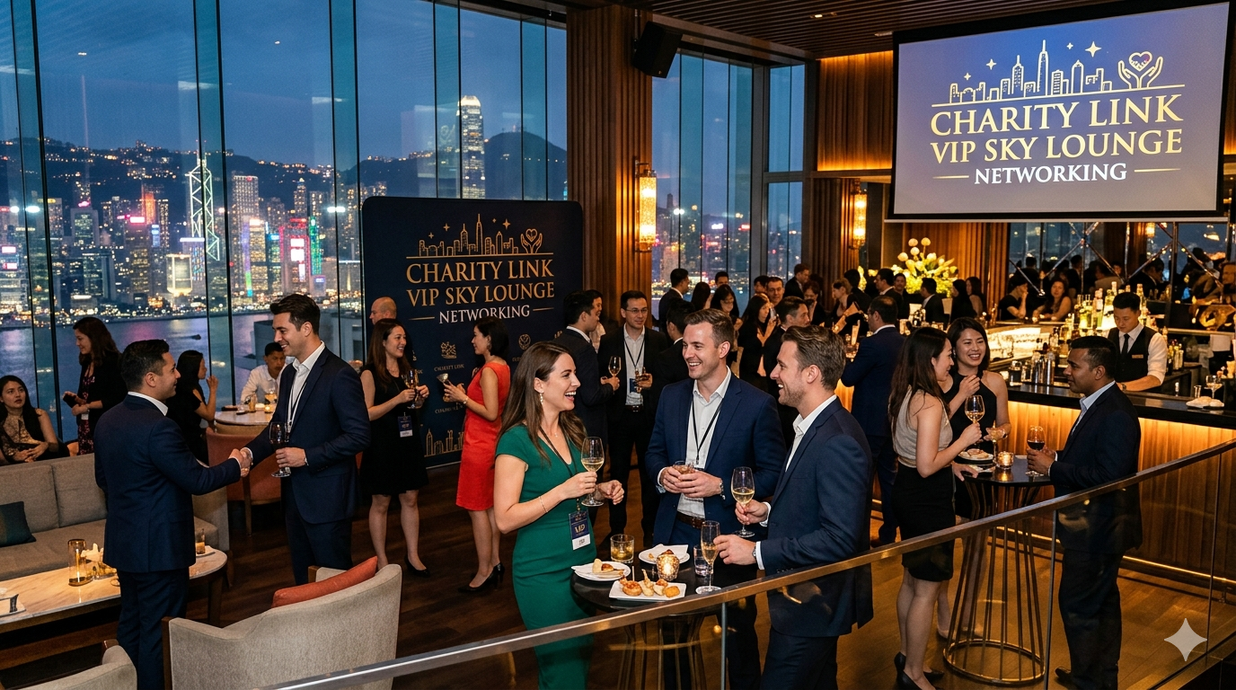 Charity Link VIP Sky Lounge Networking