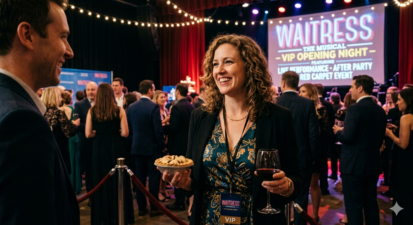 Waitress The Musical VIP Opening Night