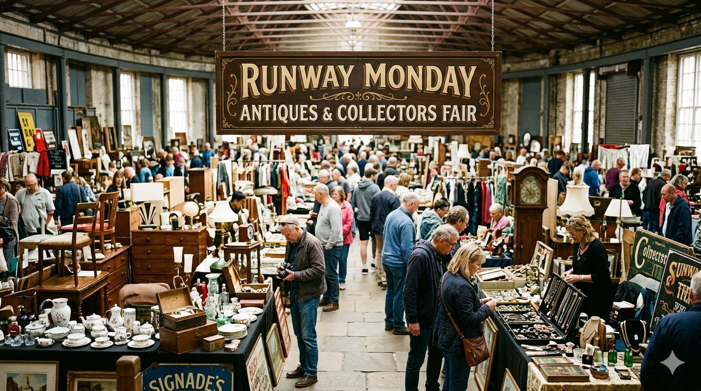 Runway Monday Antiques and Collectors Fair