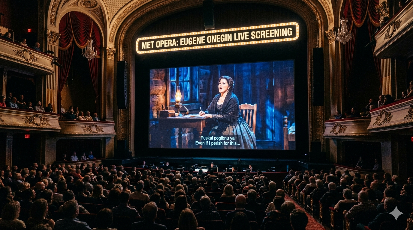 Met Opera Eugene Onegin Live Screening