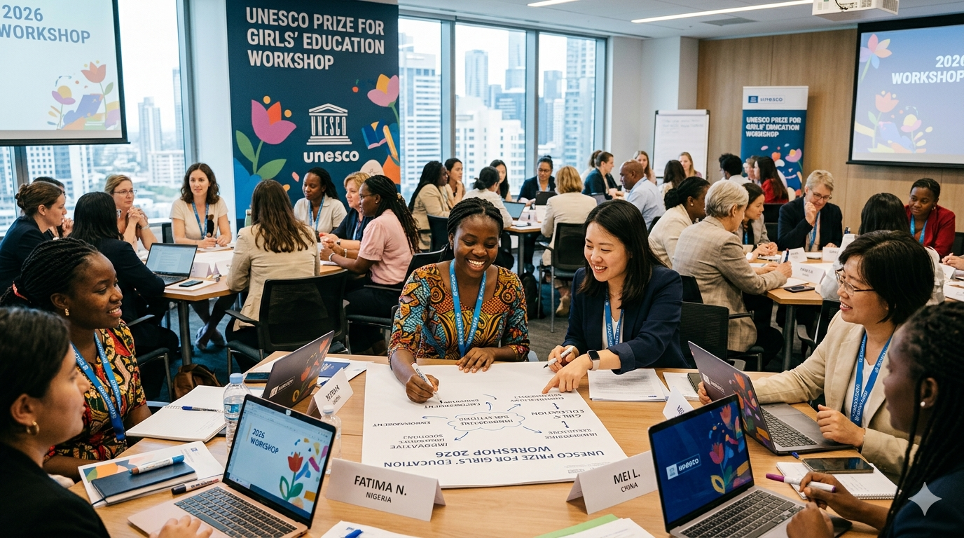 2026 UNESCO Prize for Girls Education Workshop