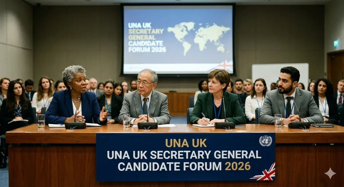 UNA UK Secretary General Candidate Forum 2026