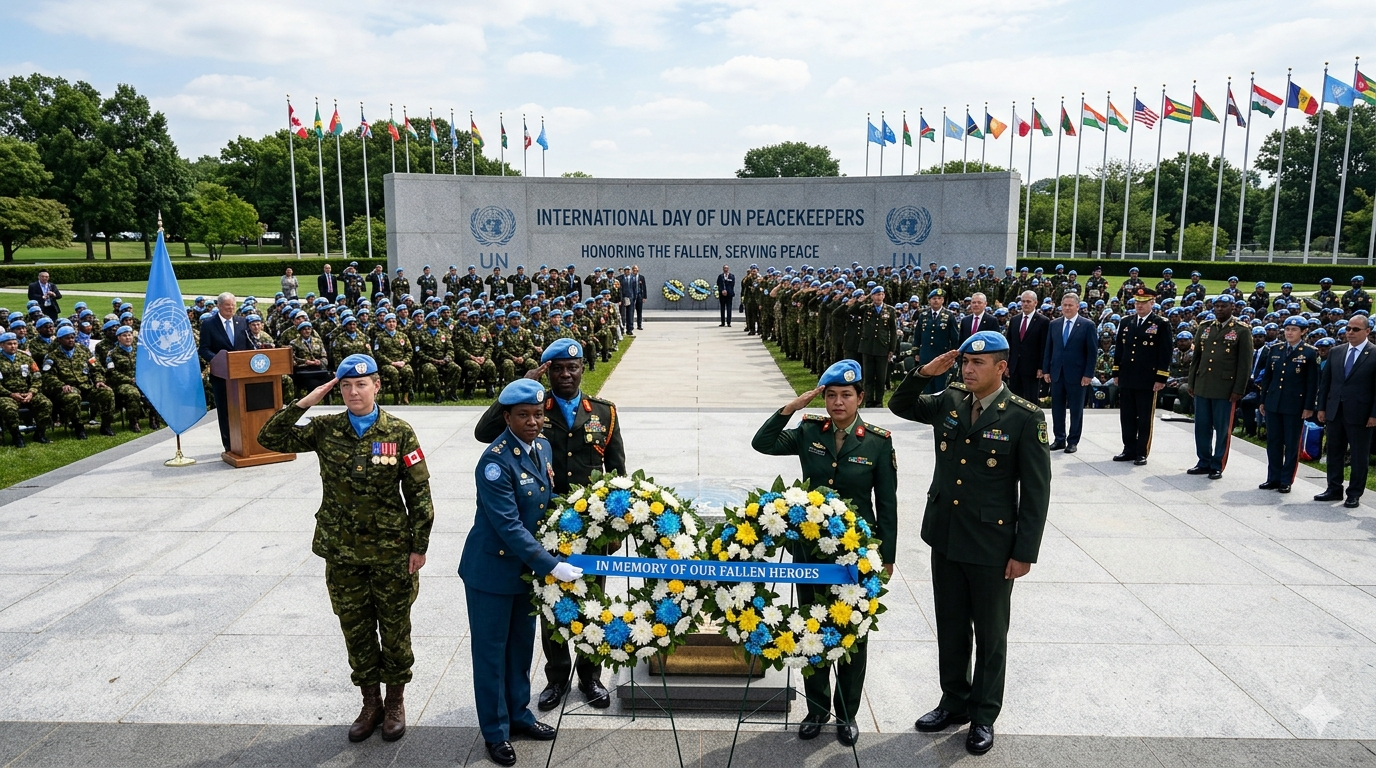 International Day of UN Peacekeepers Ceremony