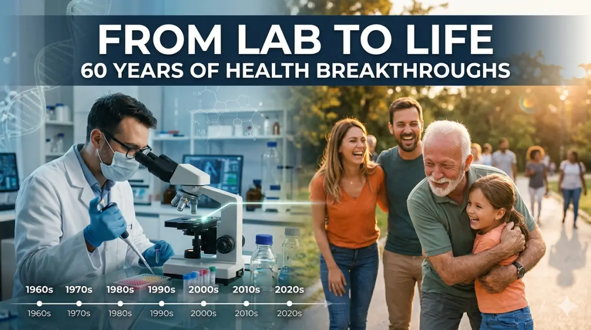 From Lab to Life 60 Years of Health Breakthroughs