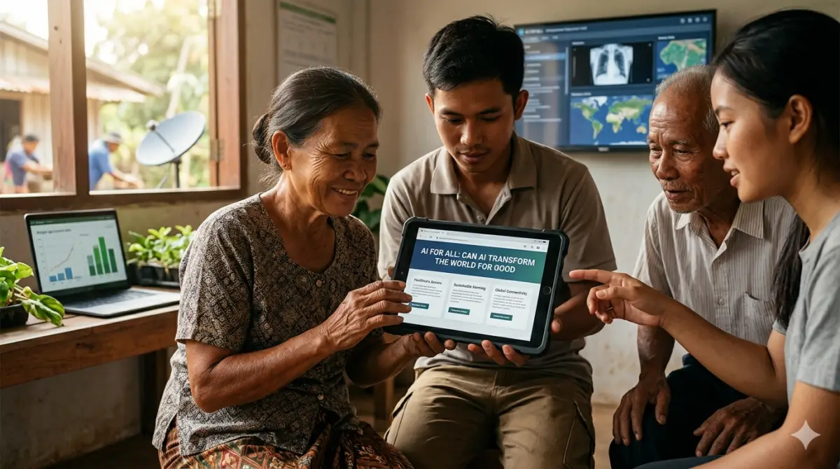 AI for All Can AI Transform the World for Good