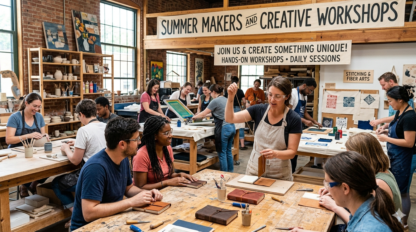 Summer Makers and Creative Workshops