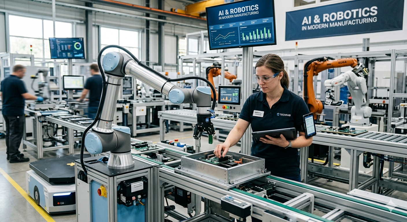 AI and Robotics in Modern Manufacturing