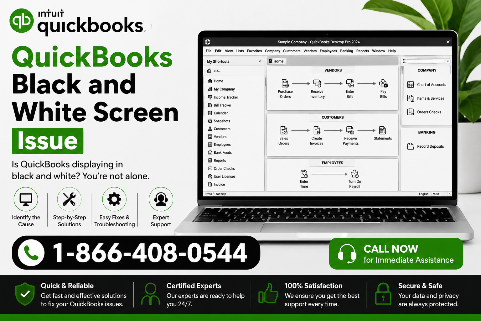 Resolve Display Issues in QuickBooks Desktop Quickly