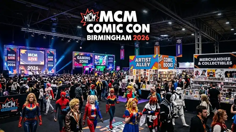 MCM Comic Con Birmingham 2026