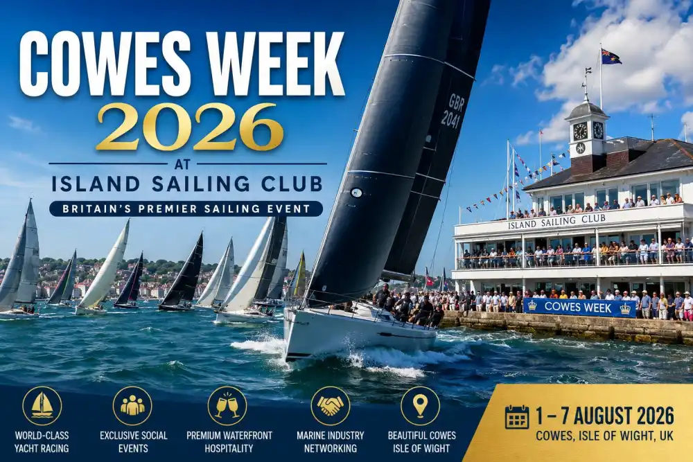 Cowes Week 2026 at Island Sailing Club