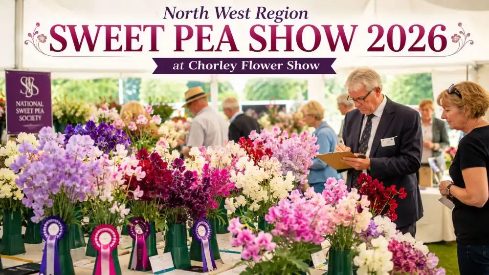 North West Region Sweet Pea Show 2026