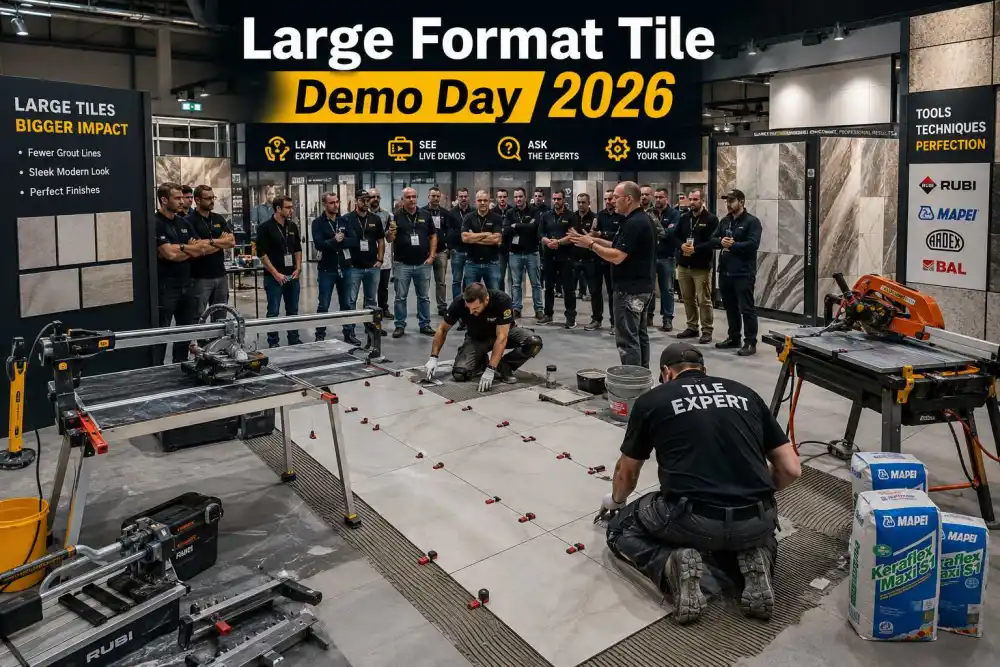 Large Format Tile Demo Day 2026