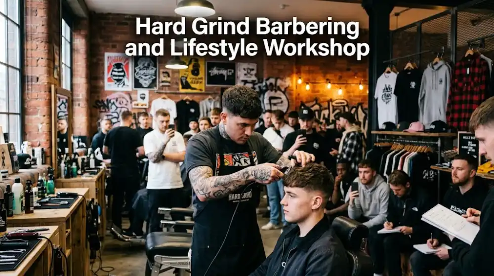Hard Grind Barbering and Lifestyle Workshop
