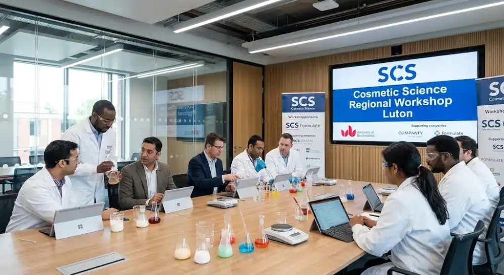 SCS Cosmetic Science Regional Workshop Luton