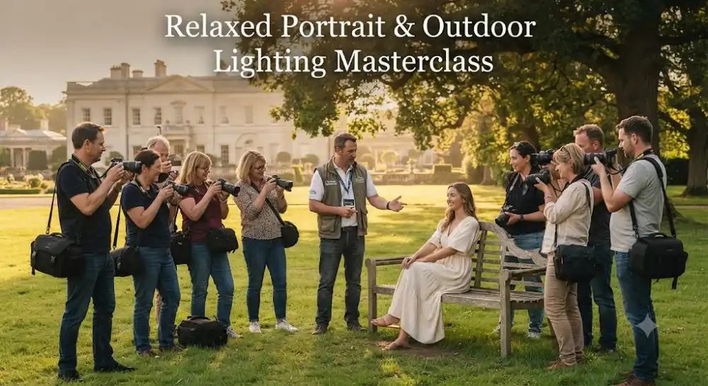 Relaxed Portrait and Outdoor Lighting Masterclass