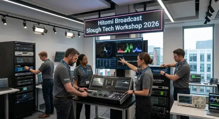 Hitomi Broadcast Slough Tech Workshop 2026