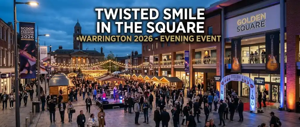 Twisted Smile in the Square