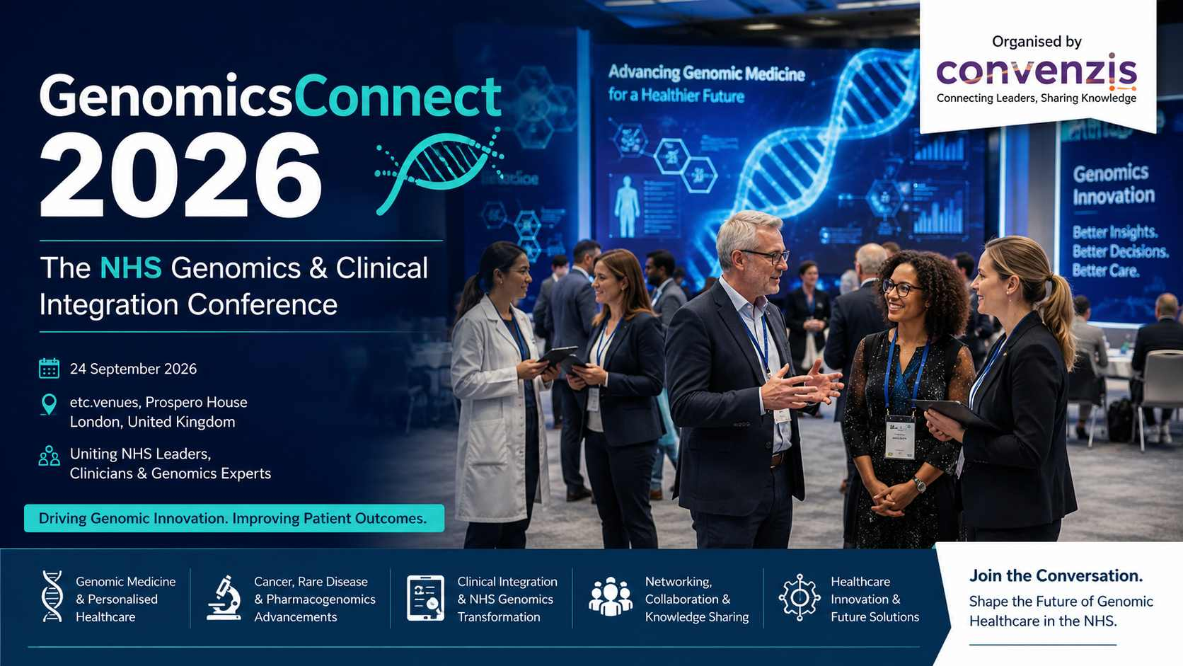 GenomicsConnect 2026: NHS Genomics Conference