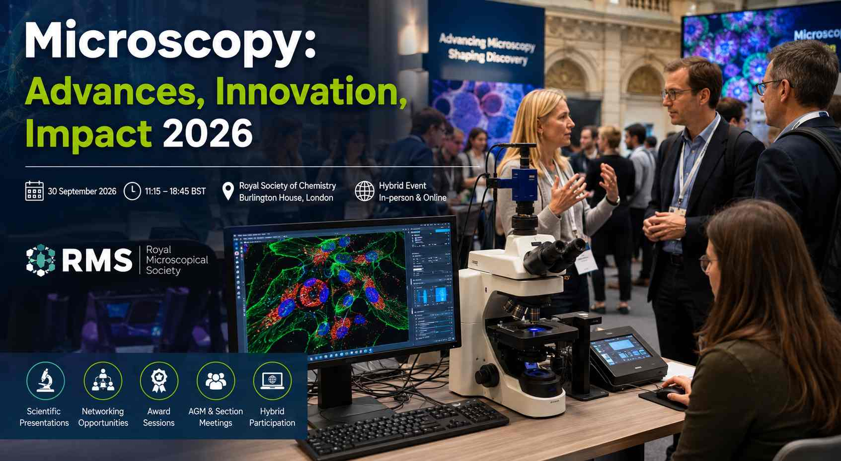 Microscopy: Advances, Innovation, Impact 2026