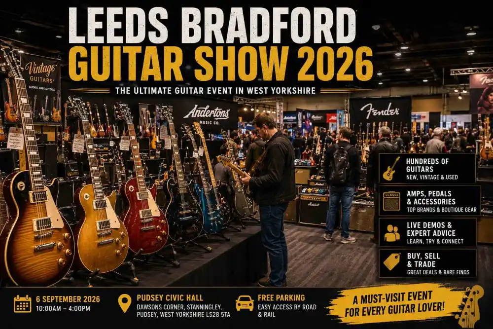 Leeds Bradford Guitar Show 2026