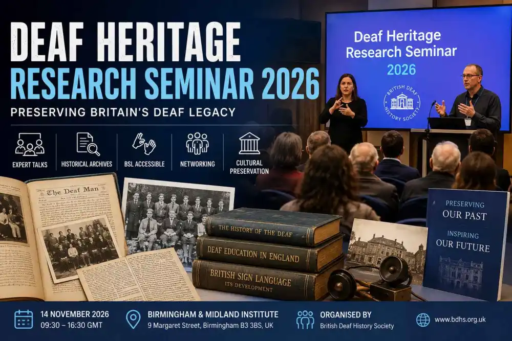 Deaf Heritage Research Seminar 2026