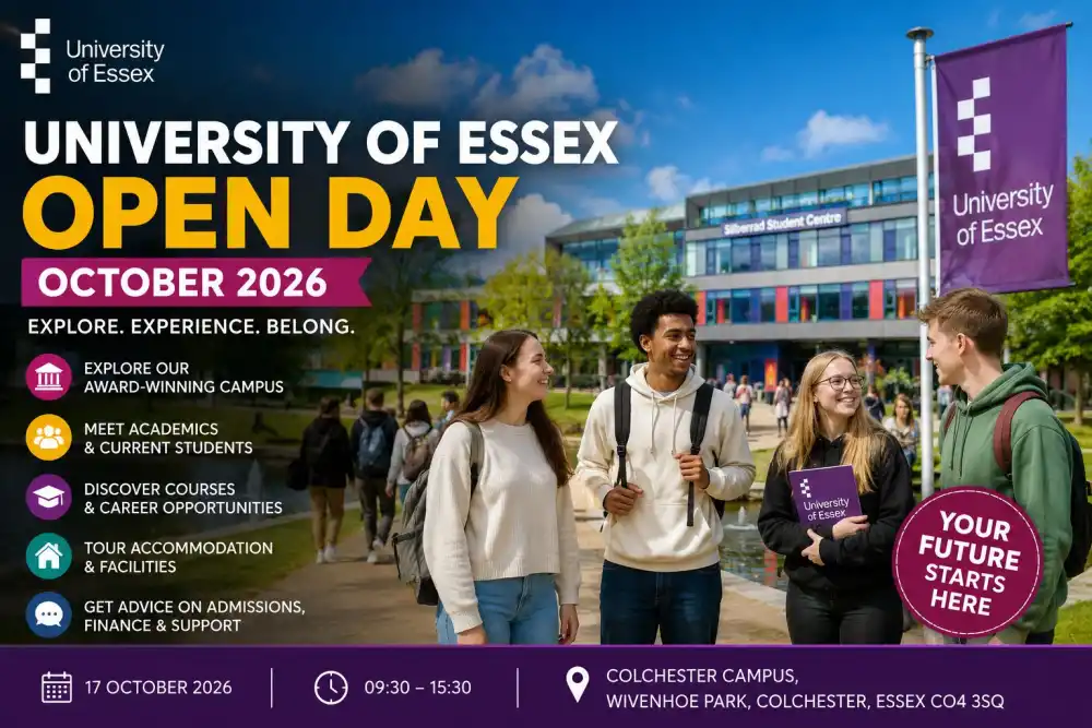 Essex Open Day October 2026