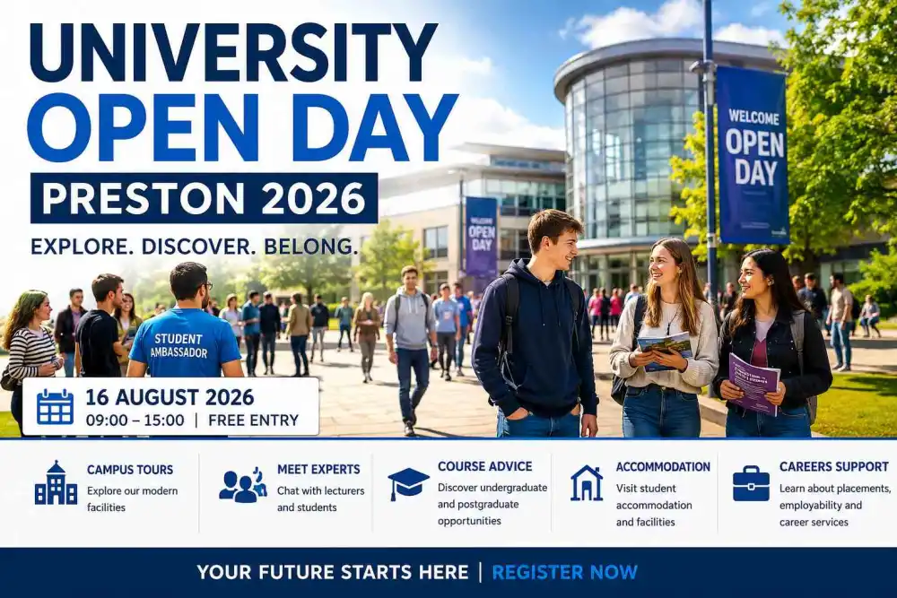 University Open Day Preston