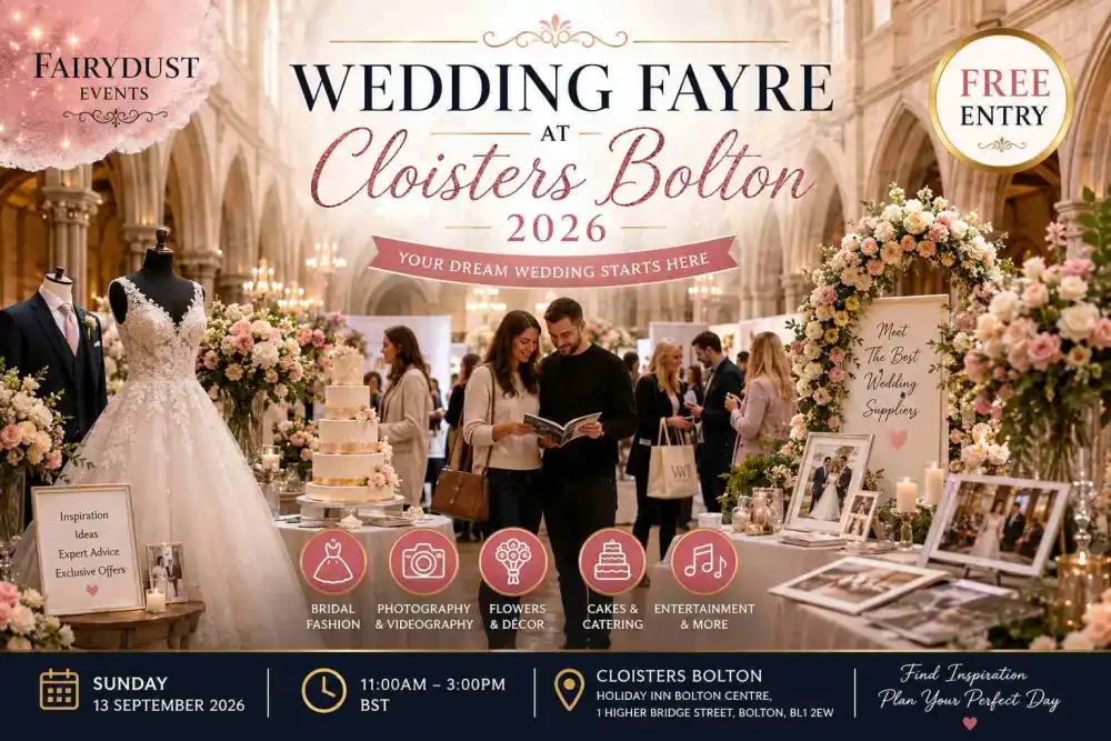 Wedding Fayre at Cloisters Bolton